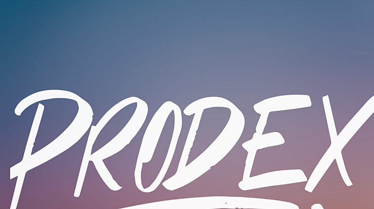 Prodex Font