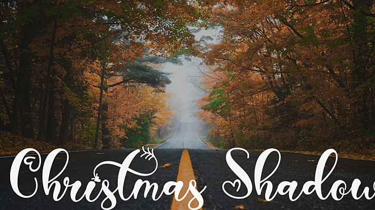 Christmas Shadow Font