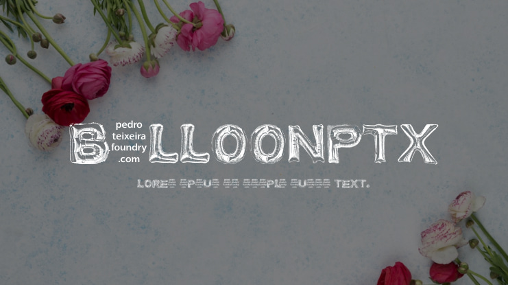 BalloonPTx Font Family
