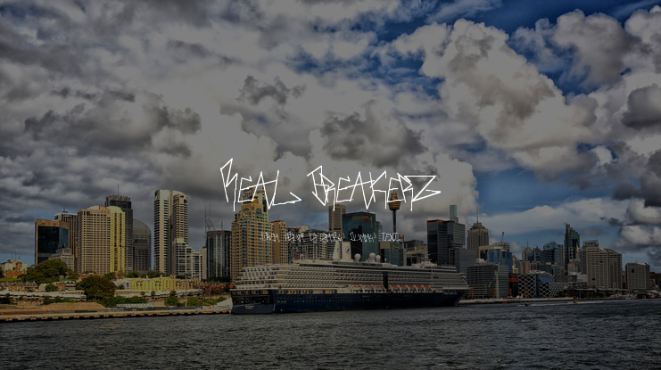 Real Breakerz Font