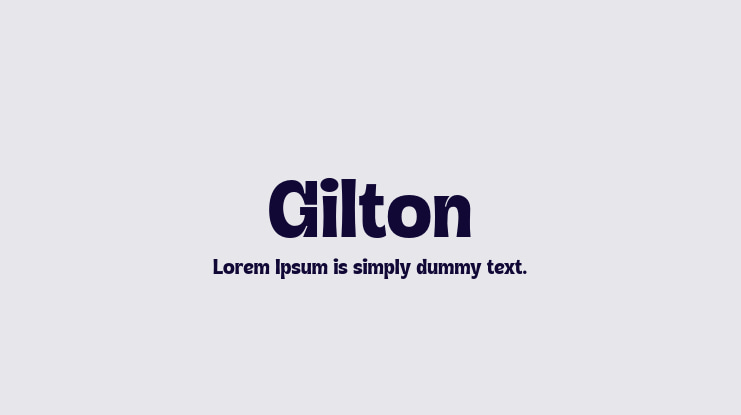 Gilton Font