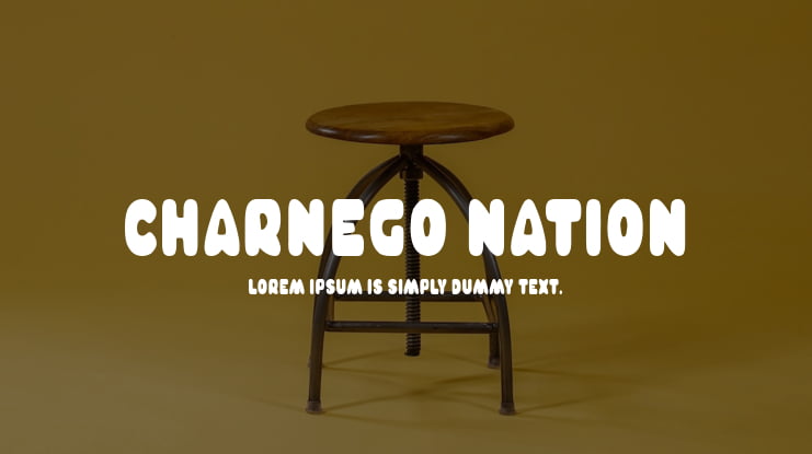Charnego Nation Font