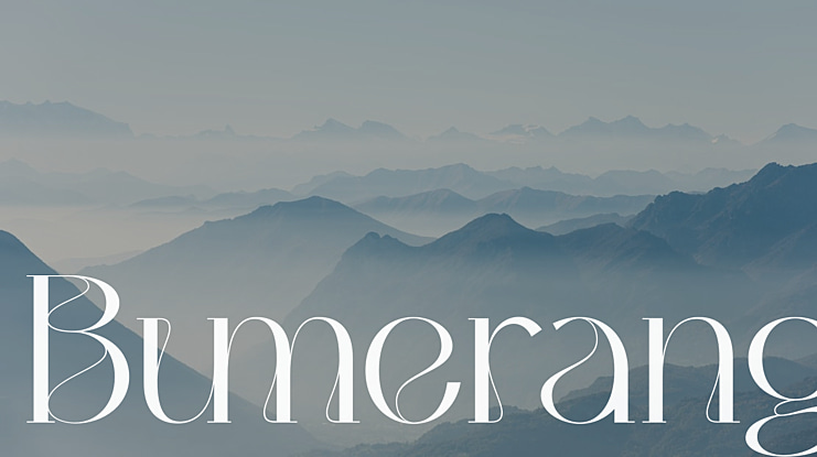 Bumerang Font
