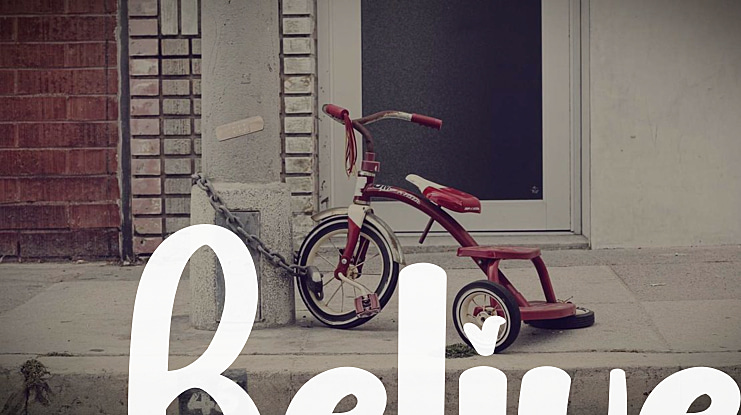 Belive Font