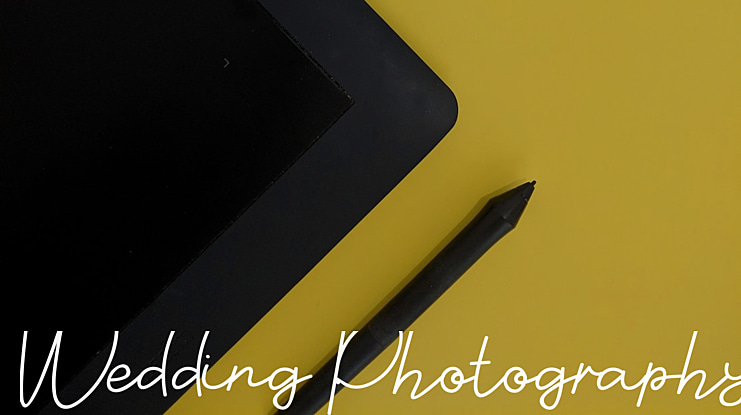 Wedding Photography Font