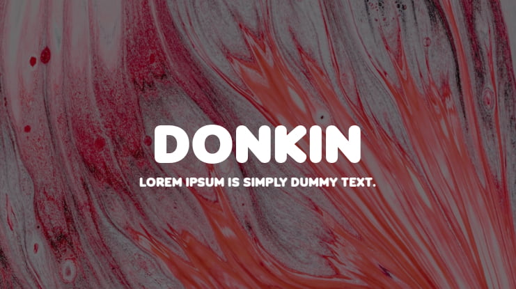 Donkin Font