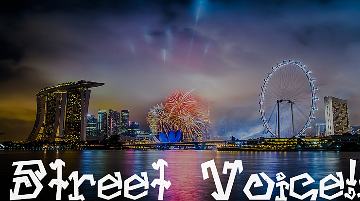 Street Voice!! Font