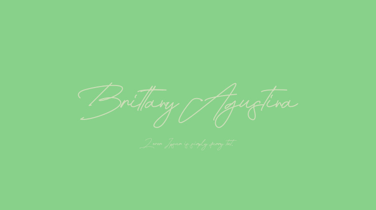 BrittanyAgustina Font