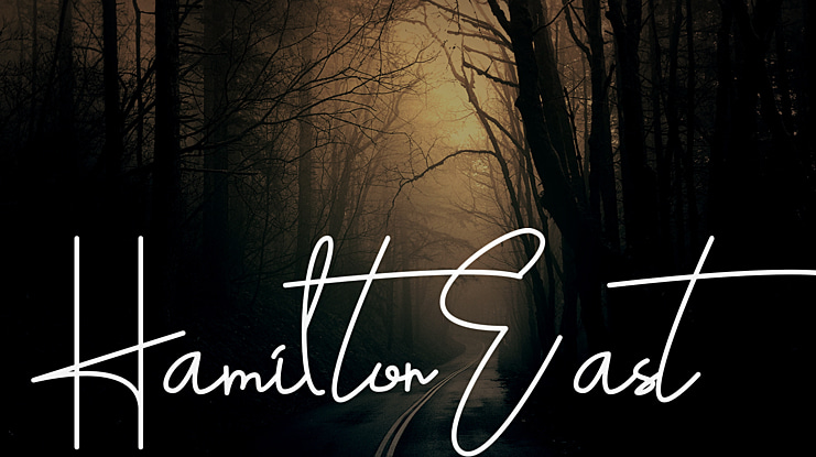 HamiltonEast Font