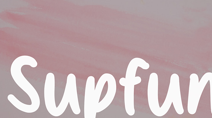 Supfun Font