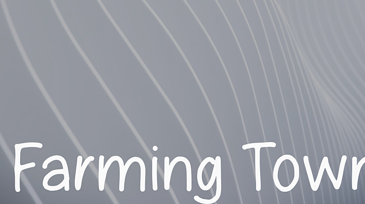 Farming Town Font