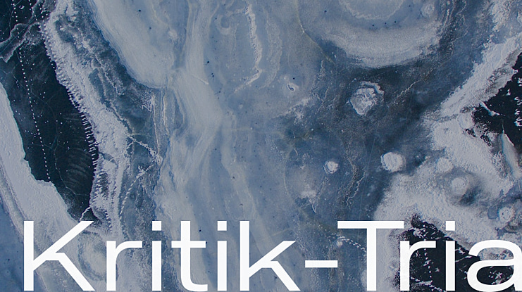 Kritik-Trial Font Family