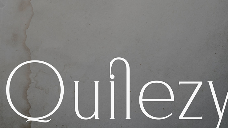 Quilezy Font