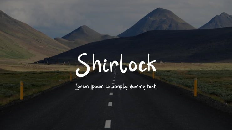 Shirlock Font