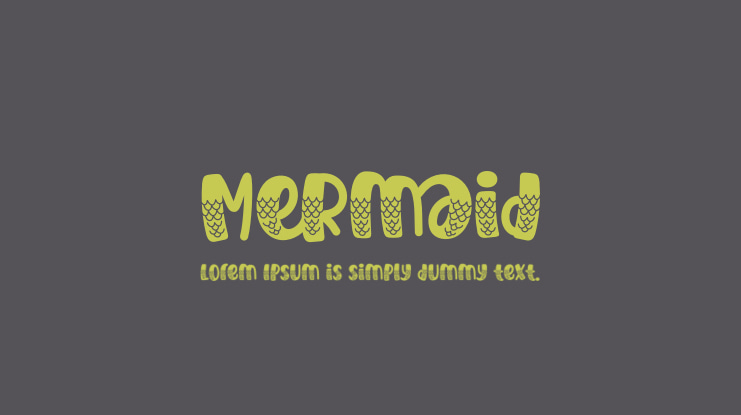 Mermaid Font