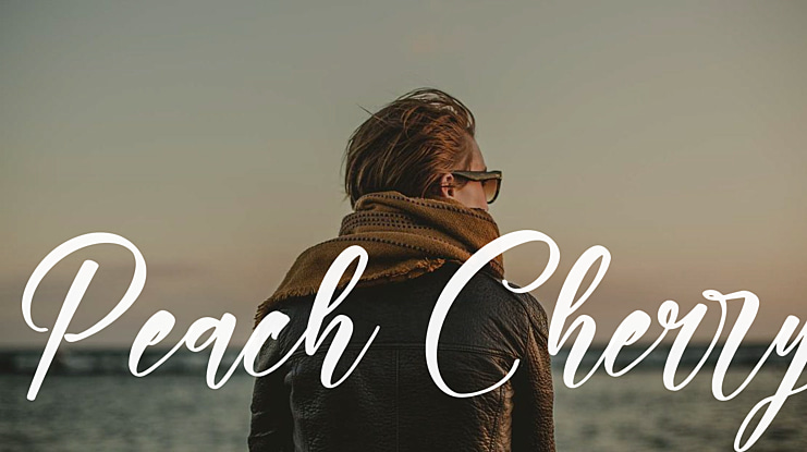 Peach Cherry Font