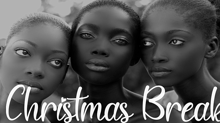 Christmas Break Font