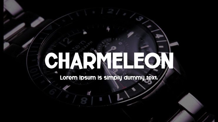 CHARMELEON Font