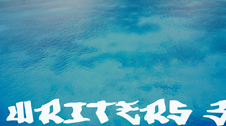 Writers 3 Font