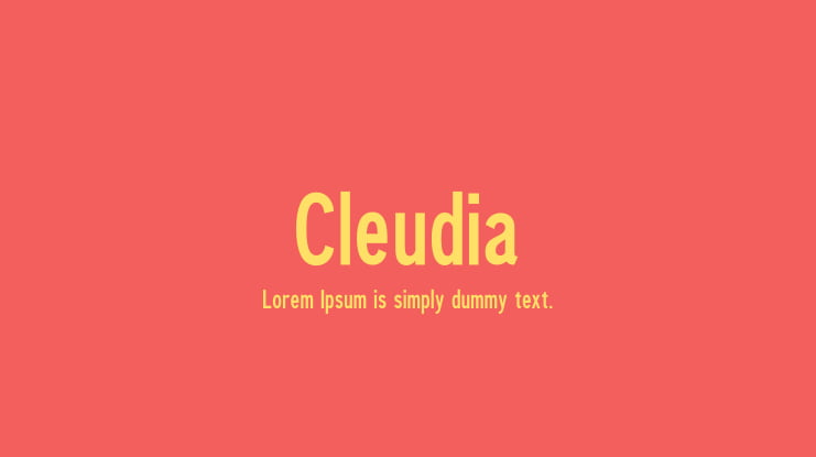 Cleudia Font