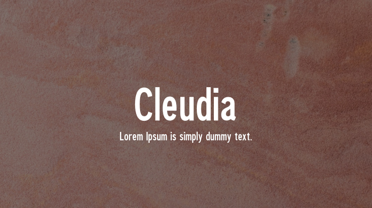 Cleudia Font