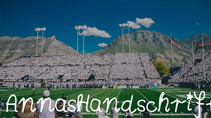 AnnasHandschrift Font