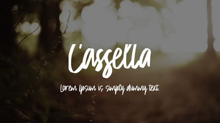 Cassella Font