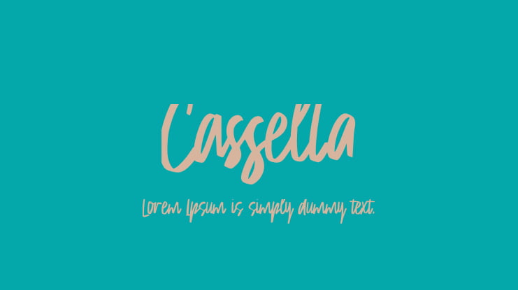 Cassella Font