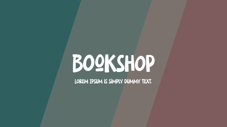 Bookshop Font