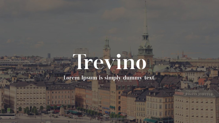 Trevino Font
