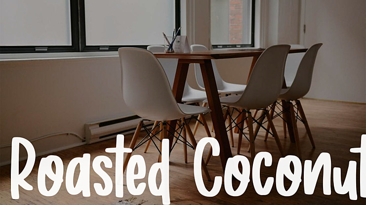 Roasted Coconut Font