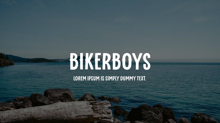Bikerboys Font