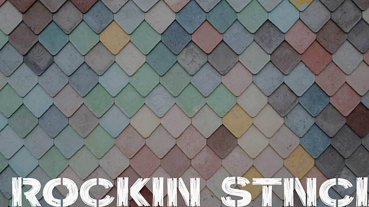Rockin Stncl Font