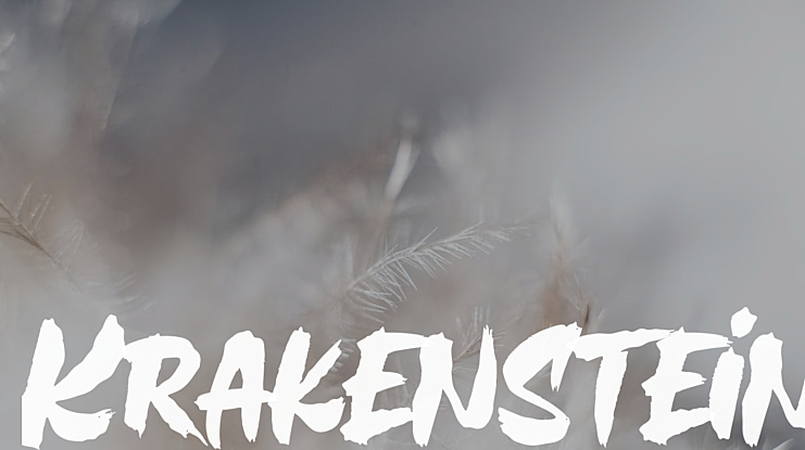 Krakenstein Font