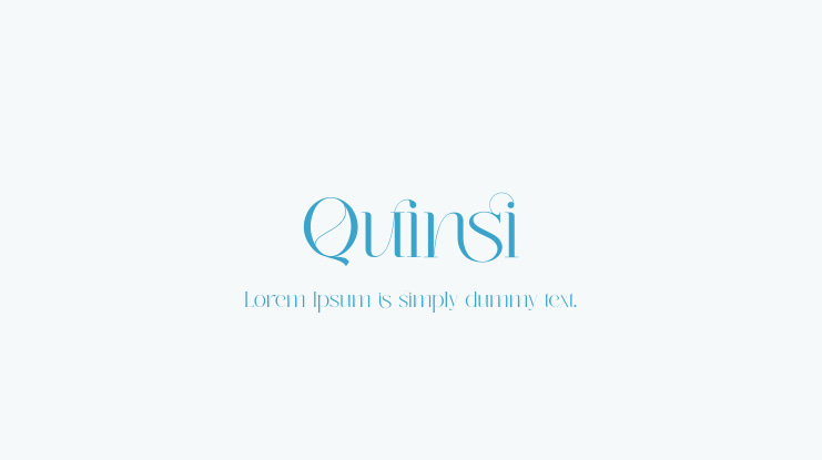 Quinsi Font