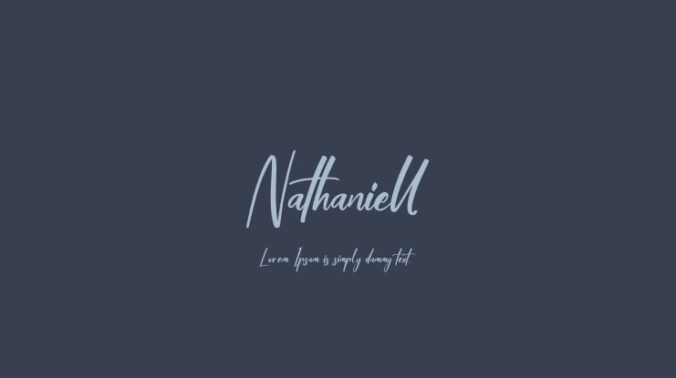 Nathaniell Font