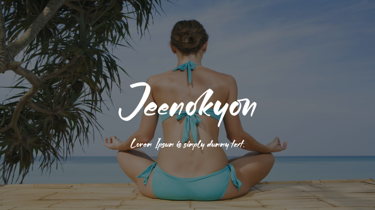 Jeenokyon Font