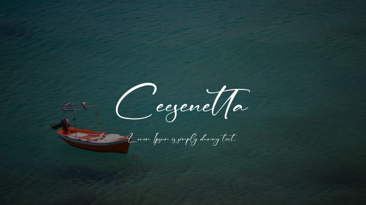 Ceesenetta Font