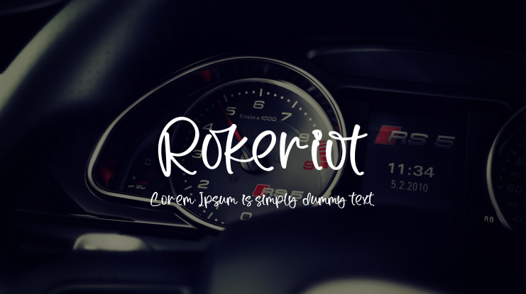 Rokeriot Font