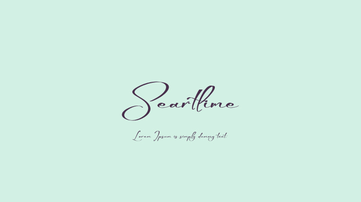 Seartlime Font