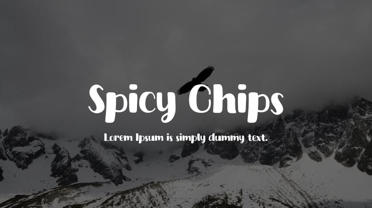 Spicy Chips Font