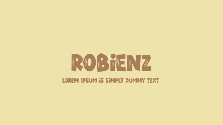 Robienz Font