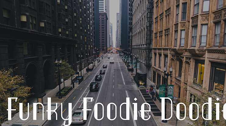 Funky Foodie Doodie Font Family