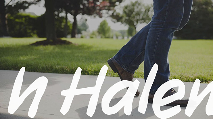 h Halen Font