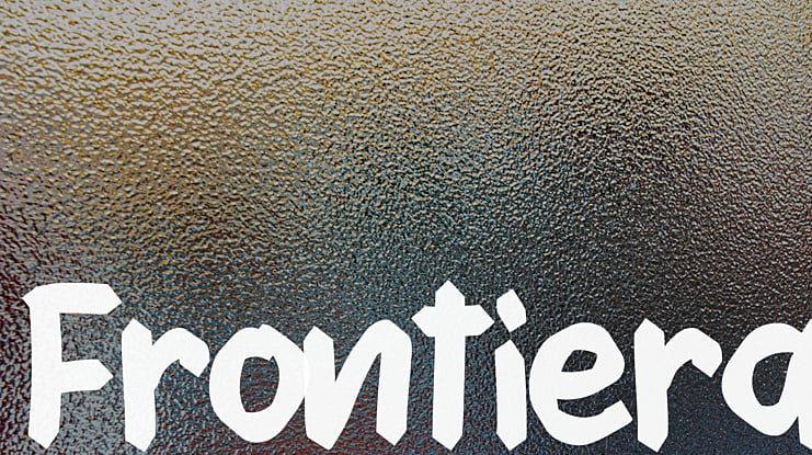 Frontiera Font