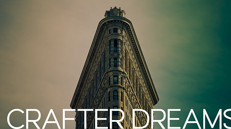 Crafter Dreams Font Family