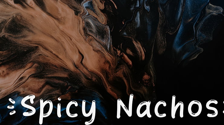 Spicy Nachos Font