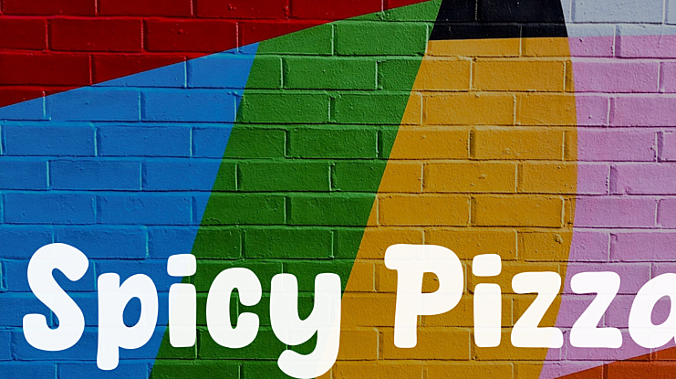 Spicy Pizza Font