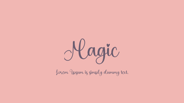 Magic Font