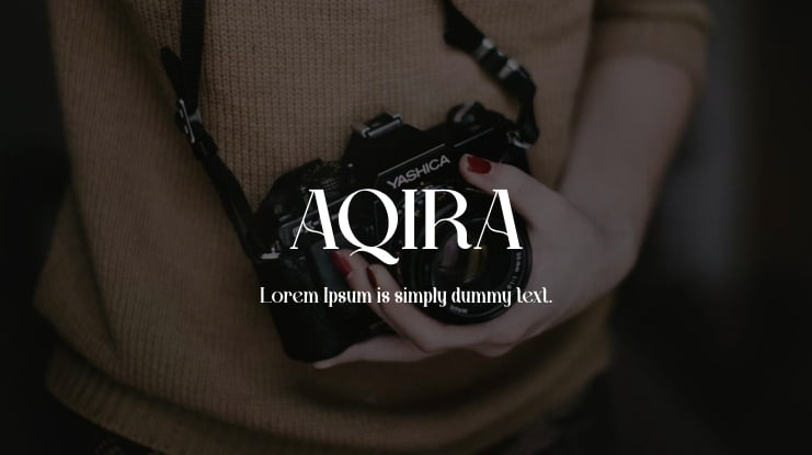 AQIRA Font